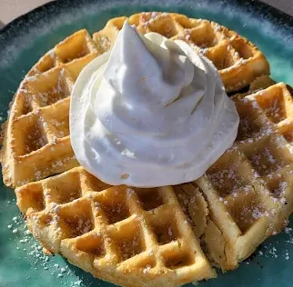 Best waffle with whipped cream in Airdrie, AB