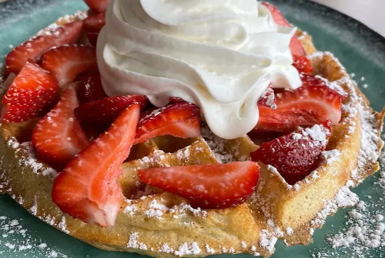 Delicious Italian-style waffle in Airdrie, AB